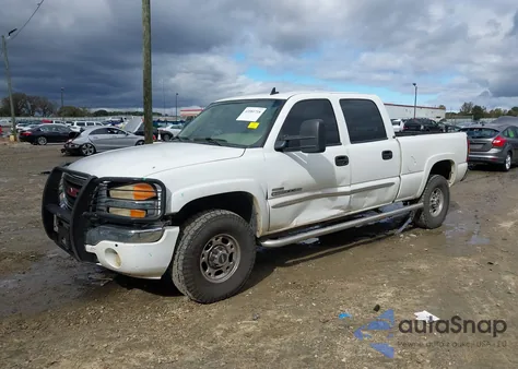 2006 GMC Sierra 2500Hd Slt z USA, uszkodzony, nr VIN 1GTHK23D76F231037